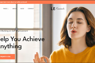 design life coaching website spiritual website consultation booking website