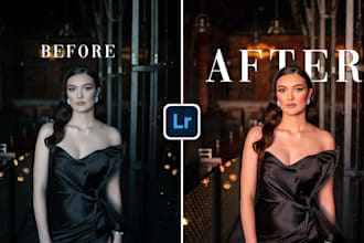edit your photos in lightroom and photoshop