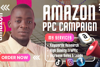 setup and manage amazon ppc campaign, amazon advertising, amazon sponsored ads