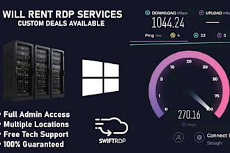 provide fast remote dekstop with one month free support