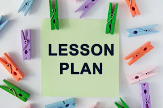 create lesson plan for you
