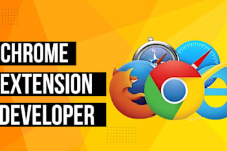 be your custom chrome extension developer