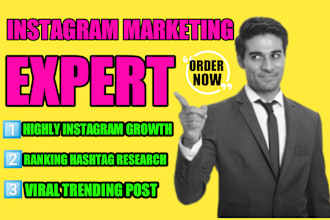 manage instagram marketing to promote and grow engagements with followers