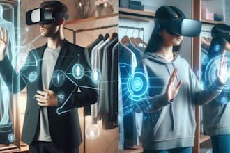 build an augmented reality clothing try on app