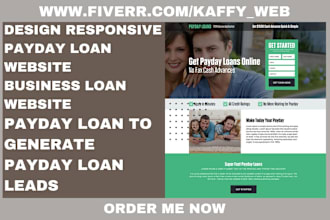 design payday loan website business loan website payday loan to generate leads