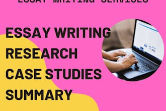 do urgent essay writing, summary writing, case study