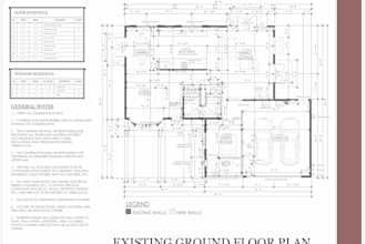be city permit architect container mep site plan deck adu shed garage blueprint