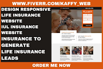 design life insurance website iul insurance to generate life insurance leads