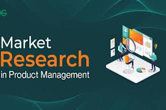 do market research, competitor analysis, case study, and swot analysis