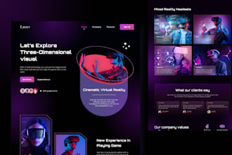 do landing page in figma, website UI UX, landing page UI UX,