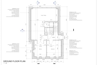draw UK planning permission, building regulation and construction plans