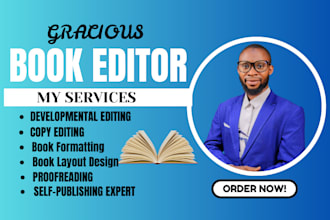 do professional developmental book editing, proofread, and book formatting