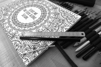 design your zen coloring pages