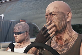 custom fivem ped, custom gta 5 fivem ped, fivem clothing, custom tattoo, ped
