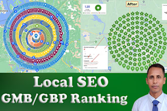 do local SEO for your gmb or gbp and web site ranking