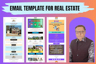 design a responsive email template for real estate