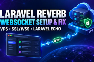 set up laravel reverb websockets and fix real time app issues