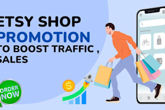 etsy shop promotion product SEO optimization to boost etsy visibility and rank