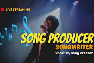 be your female singer, music producer, hook rapper, pop vocalist songwriter