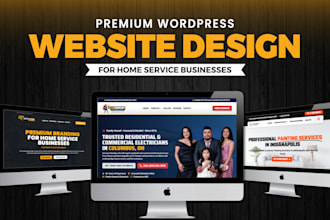design a professional website for home service businesses