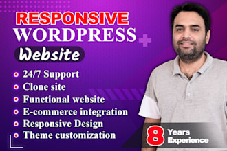 build wordpress website with expert development