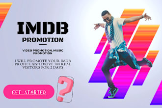 promote your imdb and increase  starmeter  ranking