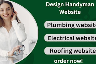 design a handyman, junk, cleaning, painting, pressure washing services rental