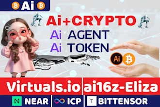 create ai token agent memecoin virtuals protocol ai16z eliza crypto blockchain