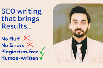 do blog posts and SEO article writing for your blog