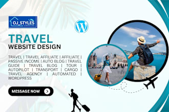 build digital marketing smma agency website tour travel agency wordpress website