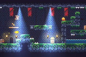 develop a professional 2d platformer game in unity