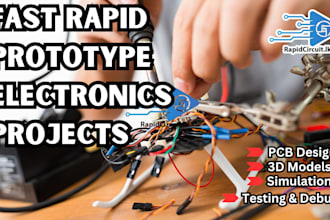do fast rapid prototype projects with pcb design 3d modeling simulations