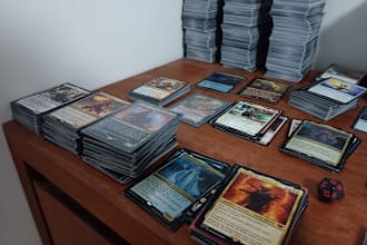 create a magic the gathering commander decklist for your playstyle and budget