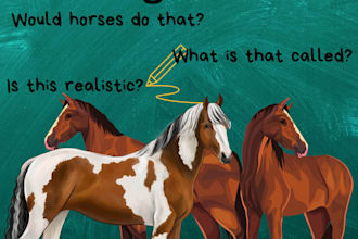 help you write realistic horses in your book