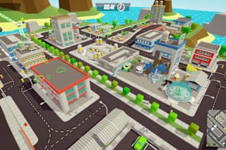 develop full roblox game, model roblox map, script roblox vfx in obby game, lua