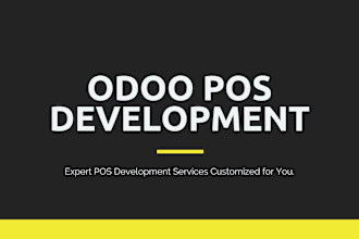 customize and develop odoo pos solutions to fit your business needs