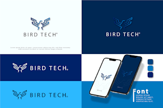 make simple logo design for tech, crypto, saas, ai, websites, and apps