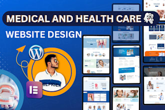 design, redesign medical, healthcare, doctor, dental wordpress website