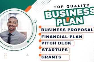 craft a detailed investor ready business plan and financials for startup or loan