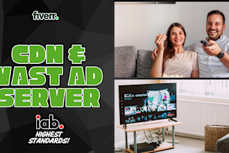 be your CDN and ad server