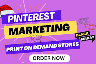 promote your redbubble, society6, zazzle, pod products with pinterest marketing