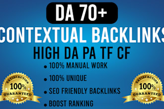 build contextual SEO backlinks high da link building