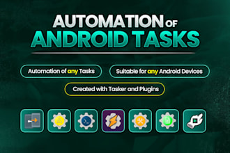 create a custom tasker automation project for android