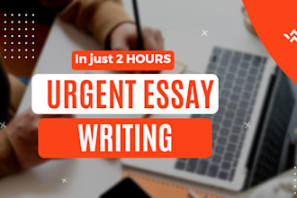 write urgent essays for you