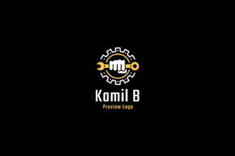 create a clean and minimal personalized logo for you brand