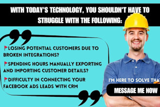 integrate facebook ads leads with hubspot whatsapp shopify monday crm ghl zapier