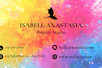 design a business card
