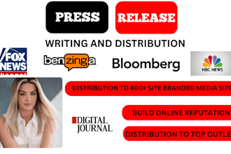 write UK press release USA press release crypto press release distribution