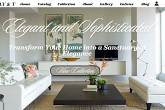 design home decor shopify store interior design store postals and artwork store