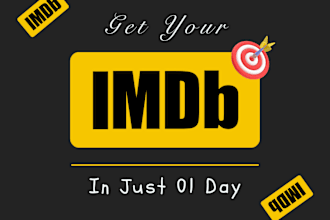 create and optimize your imdb profile